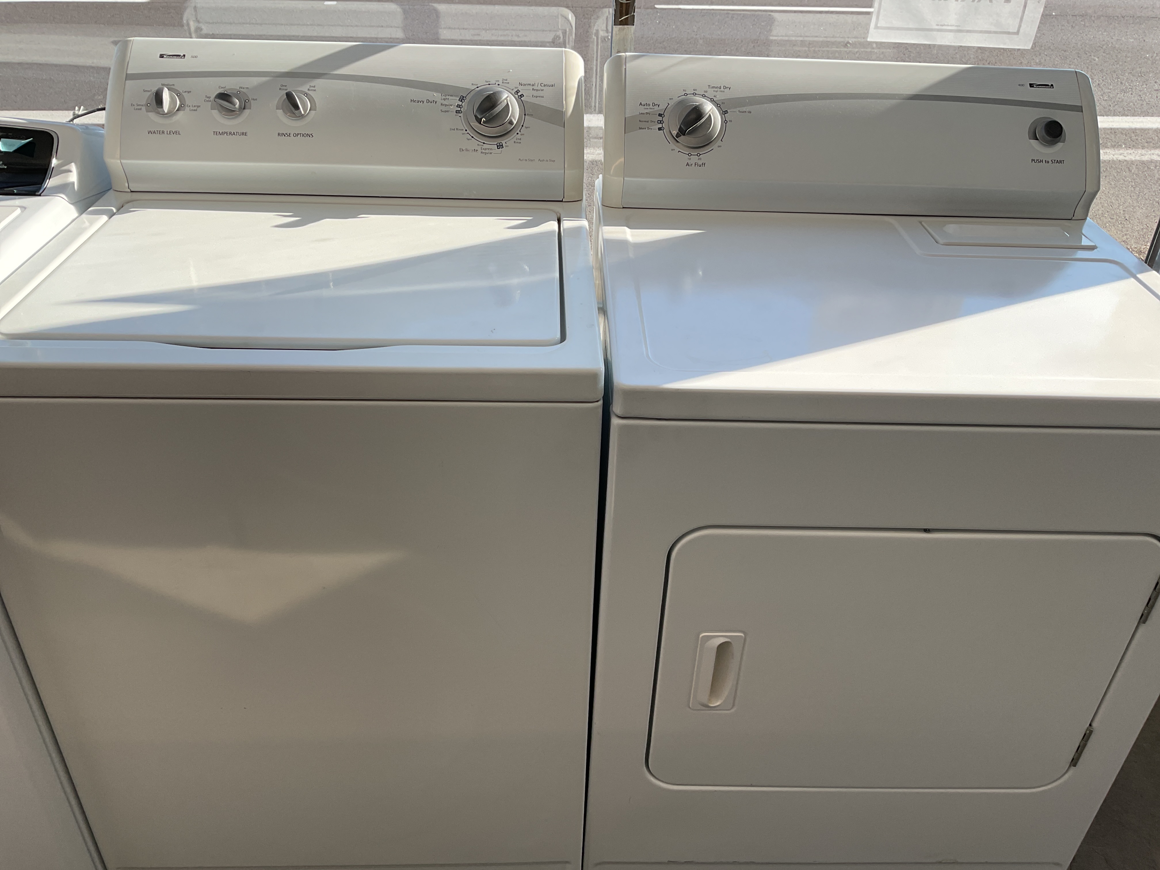 Top load direct drive washer and dryer - $699.00 - KM-WD-0000127