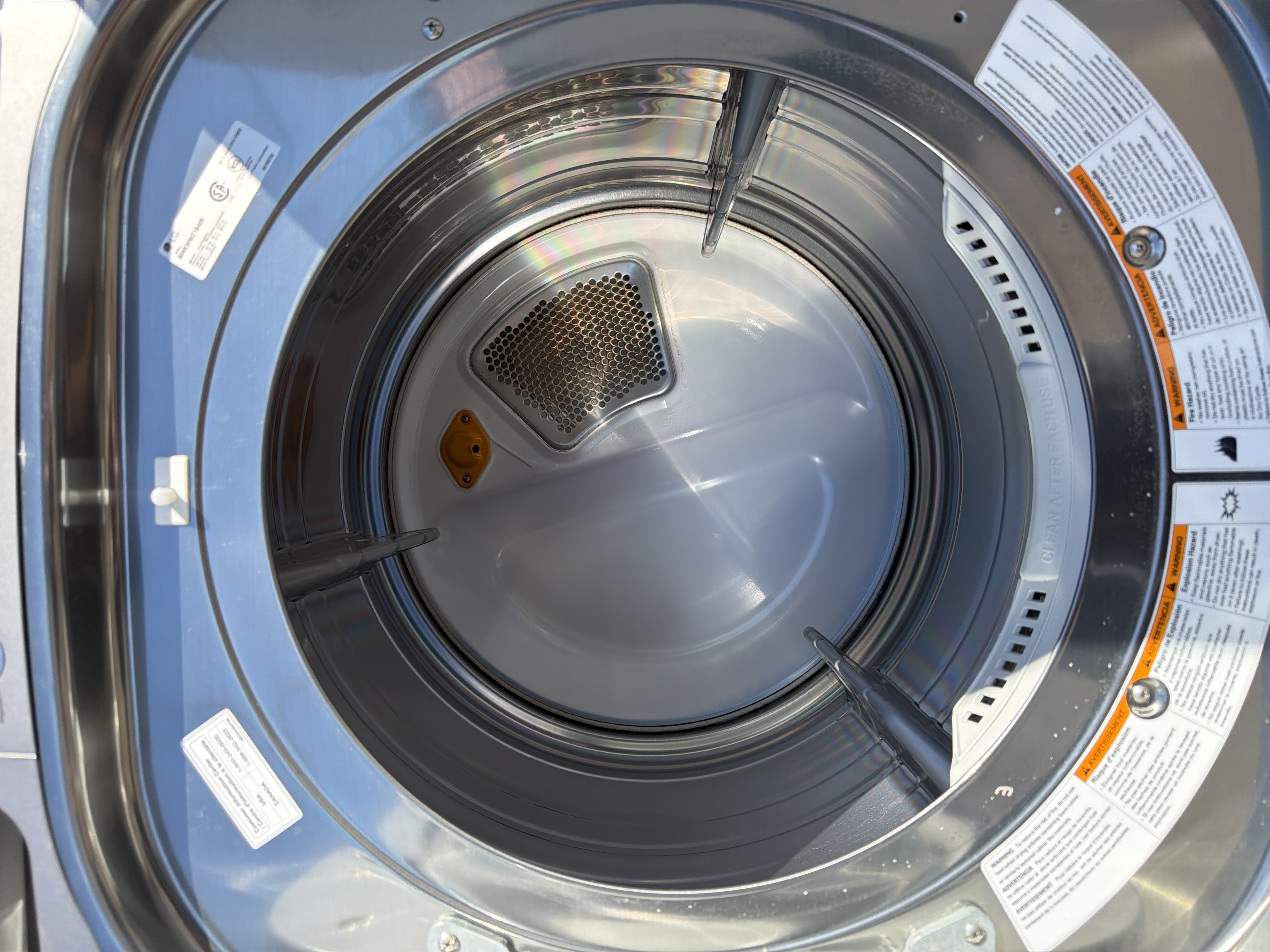 Front load grey color washer and dryer set - $999.00 - LG-WD-0000144
