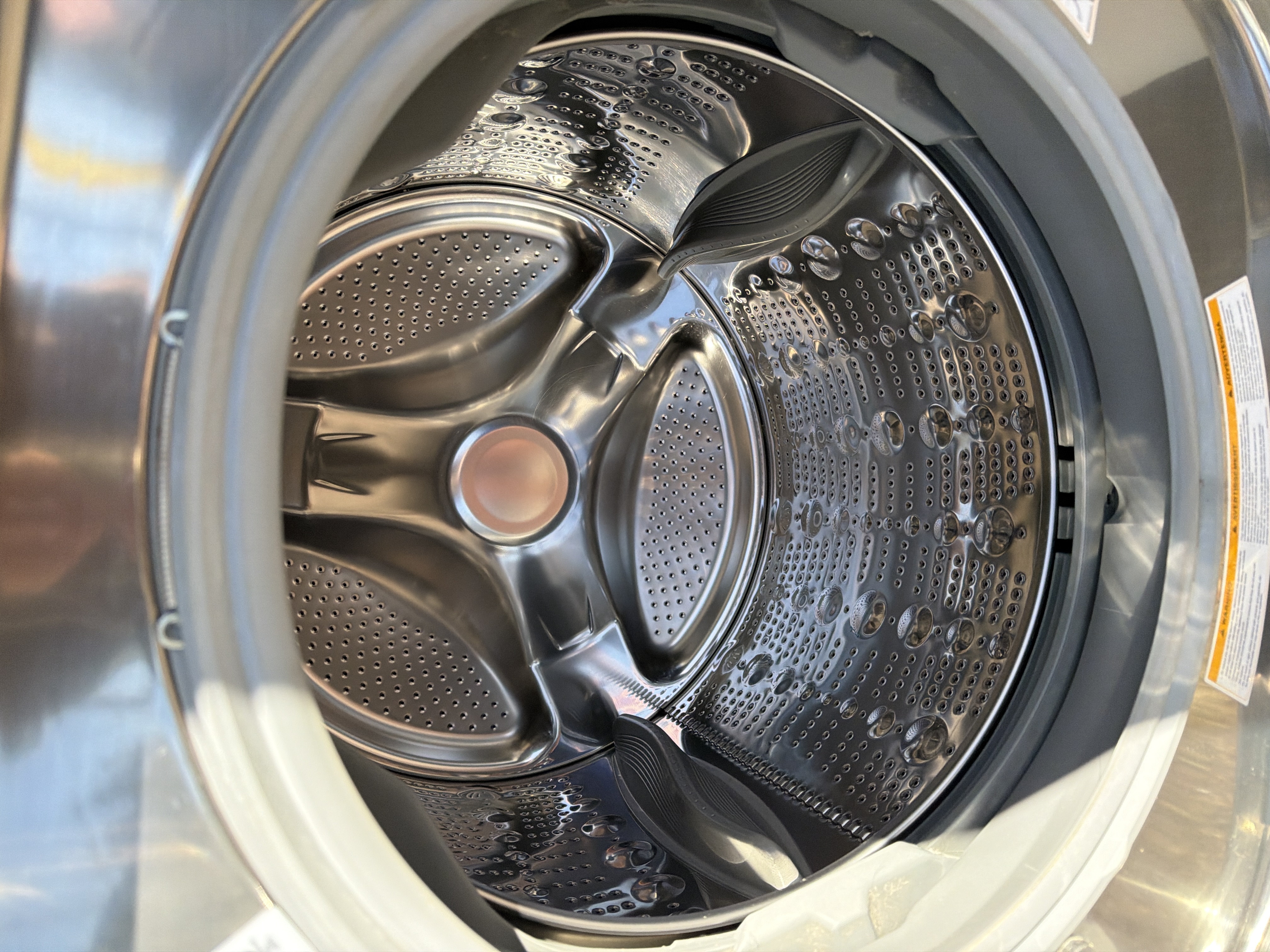 Front load grey color washer and dryer set - $999.00 - LG-WD-0000144