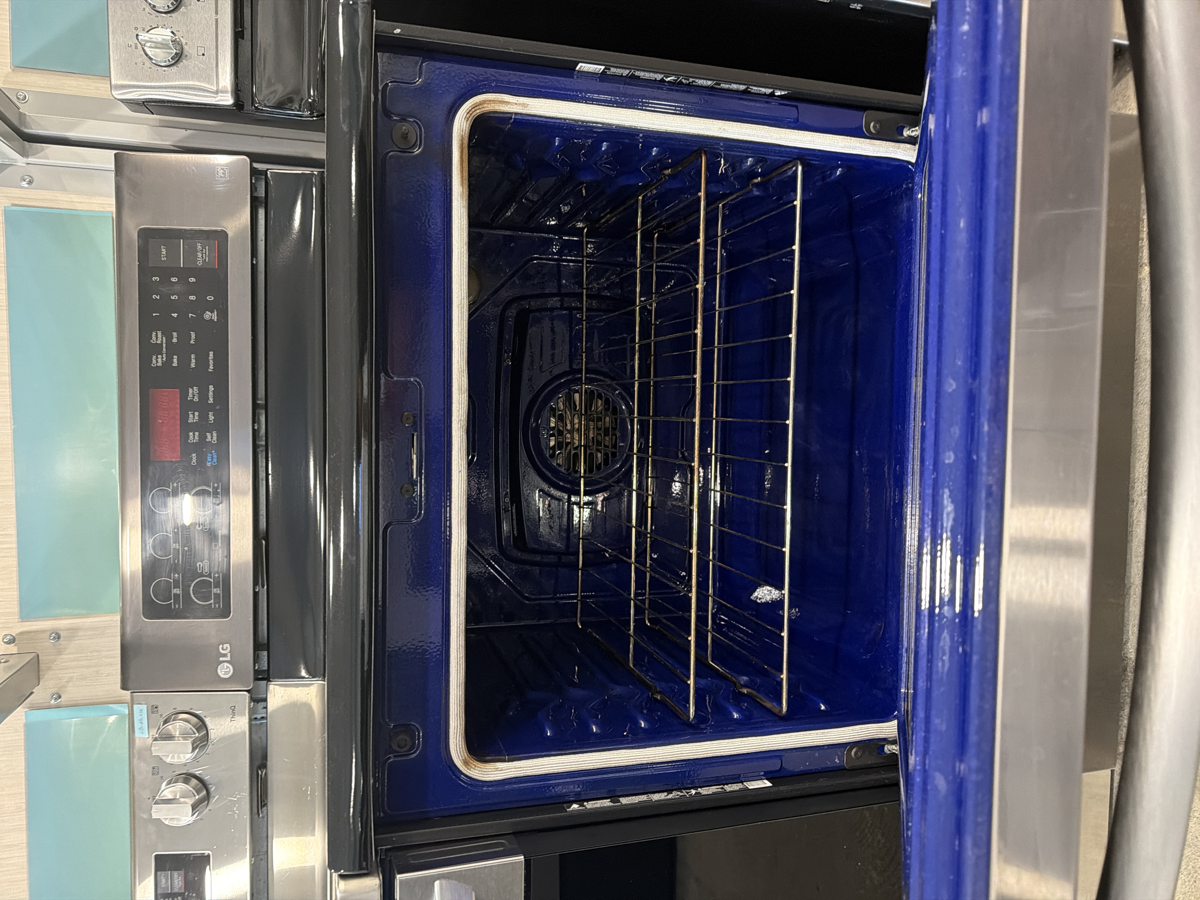 Black stainless glass top range - $449.00 - LG-RG-0000011