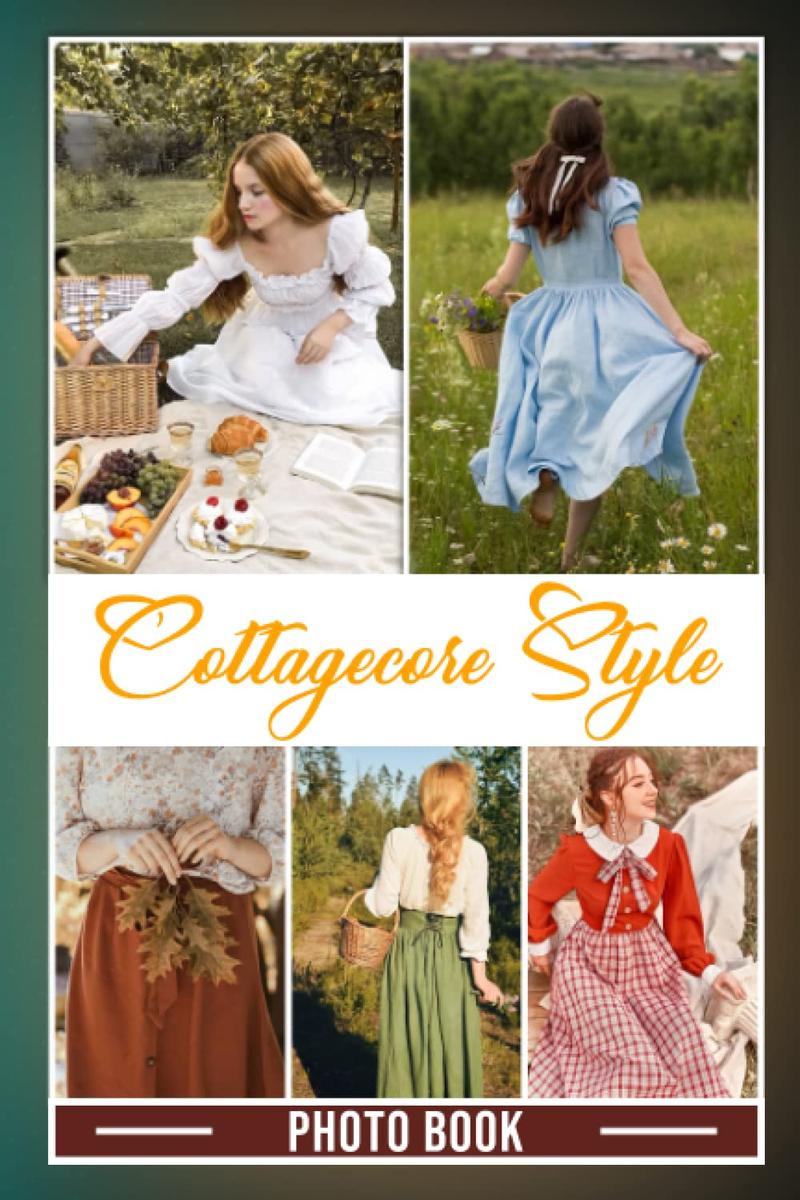 Cottagecore Style Photo Book: Cottage Photograph Album For All Ages To Unleash The Creativity Energy