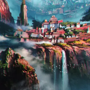 Fantasy Landscape Sky 4 (ENTPACKEN)