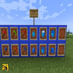 Resourcepack blueWars4x4 by hanswurst avaiable an 1.8