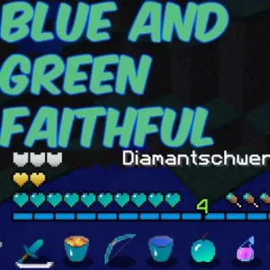 Blue and Green Faithful - by maax