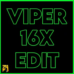 Viper 16x green and black edit