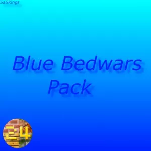 Blue Bedwars Pack by SaSKing