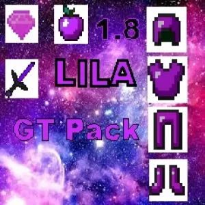GT Lila PvP Pack, made by GTTexturen