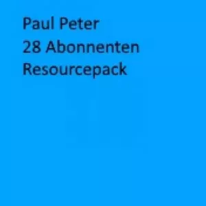 PaulPeter 28 Abonnenten Recourcpack