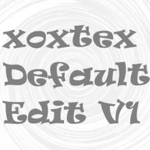 xoxtexDefaultEditV1