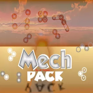 JoRoyale - MechTechPack v.2 [white.orange]
