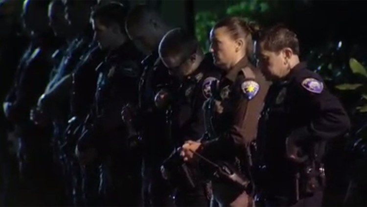 Tacoma Police Officer Procession