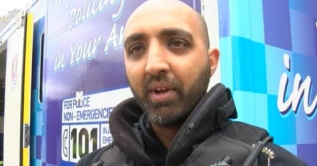 Muslim police officer