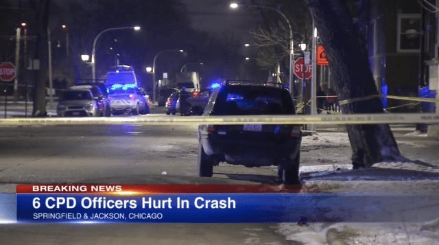 Chicago cops hospitalized