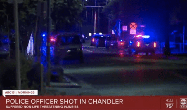Arizona officers shot