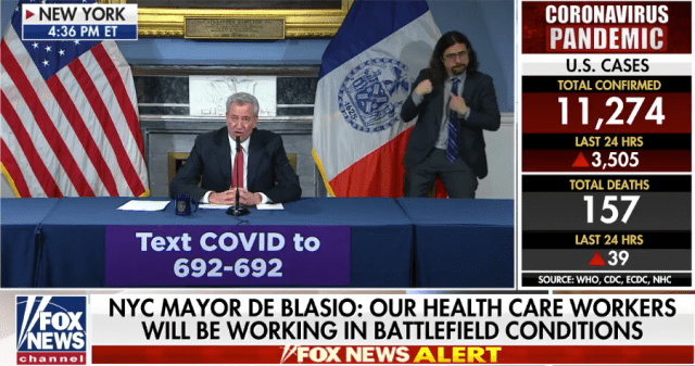 Mayor de Blasio