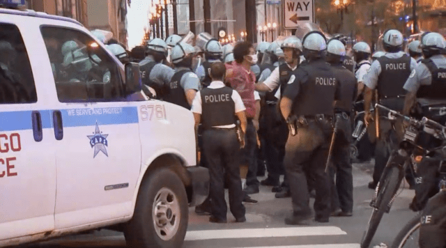 violence erupts