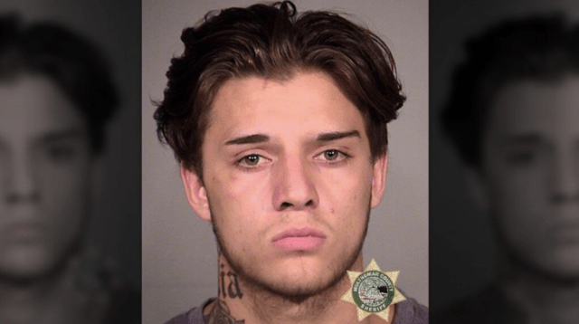 Portland rioter