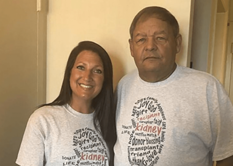 woman donates kidney