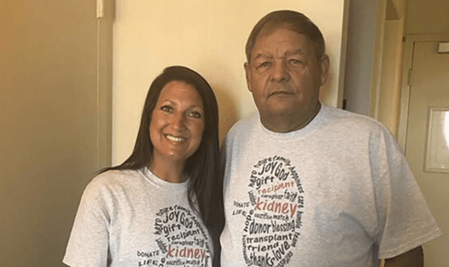 woman donates kidney