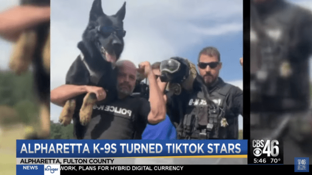 Georgia K9 handlers