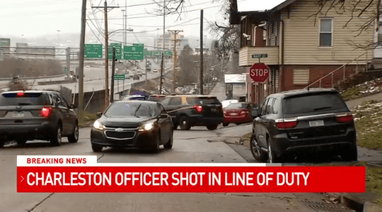 Charleston officer shot