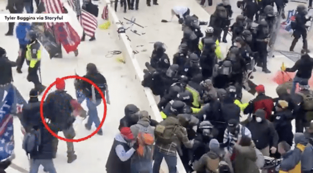 Capitol rioter