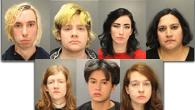 Antifa rioting