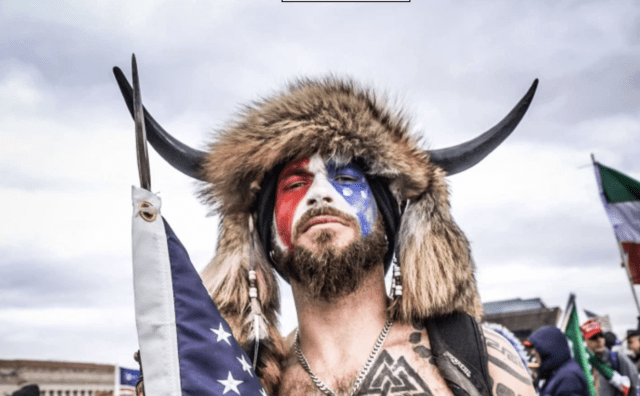 horned headdress invader
