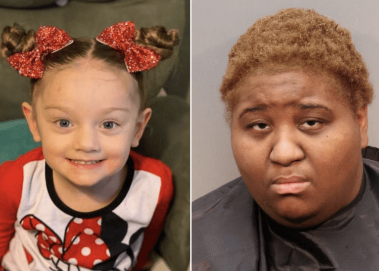 Ariel Robinson, right, has been charged in the death of her adopted child Victoria Rose Smith.
(Instagram; Simpsonville Police Department)