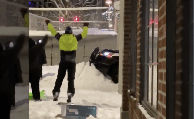 snow barrier