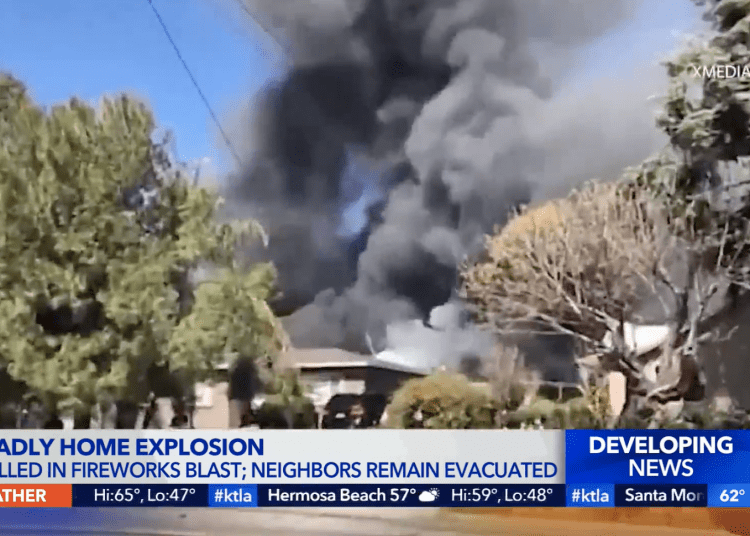massive explosion