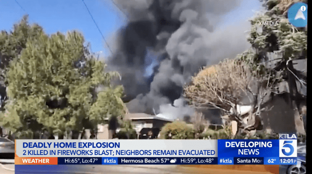 massive explosion