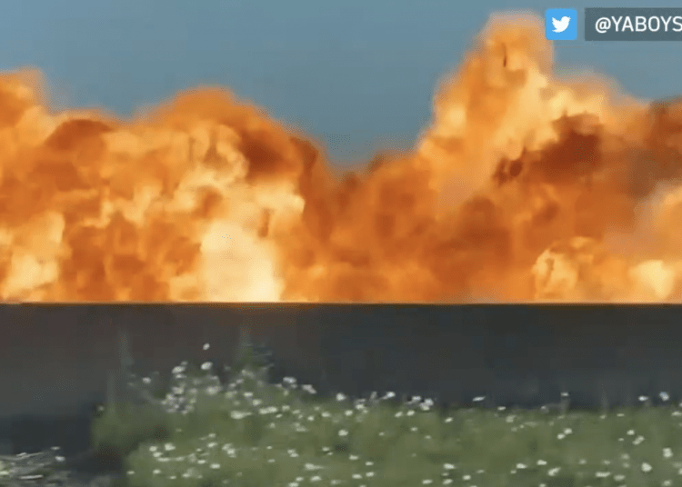 car explosion