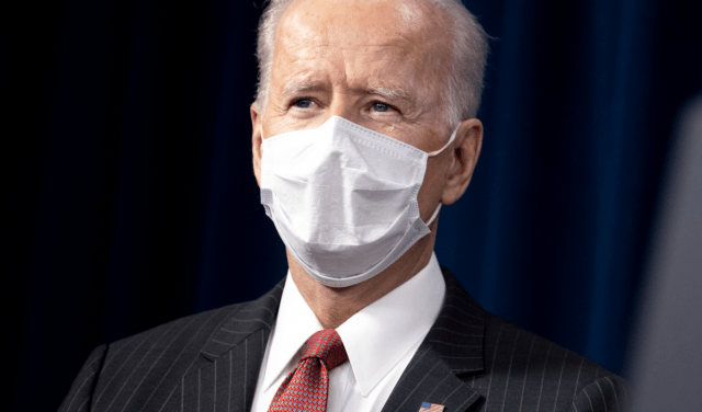 Biden praying