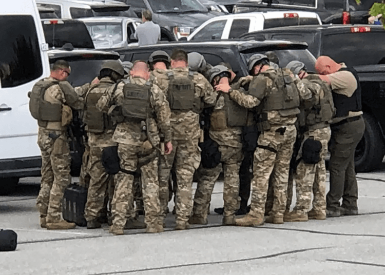 North Carolina standoff