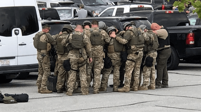 North Carolina standoff