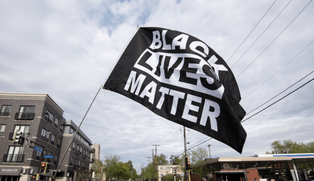 BLM flags