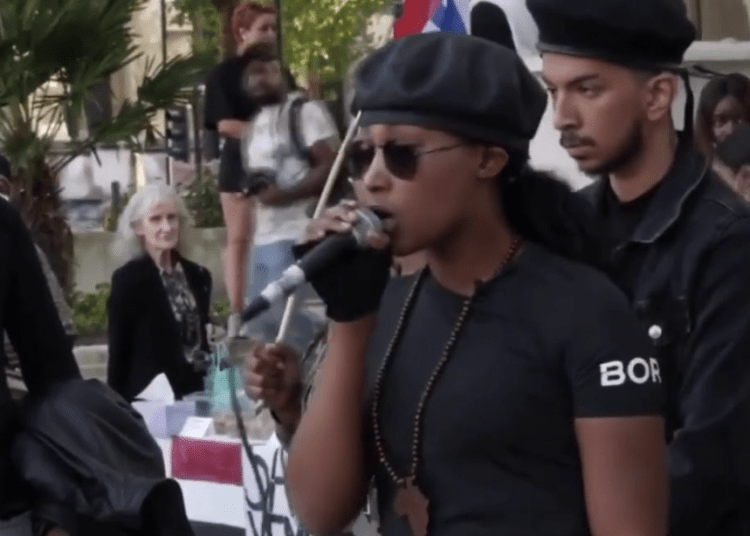 BLM activist