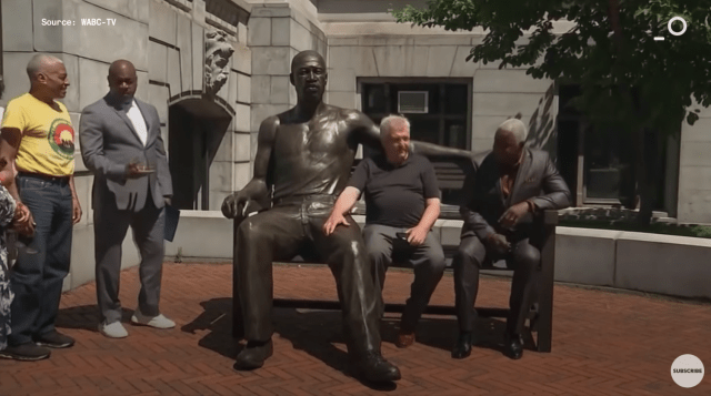 George Floyd statues