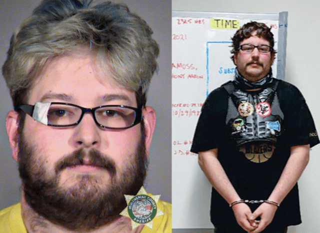 Portland rioter