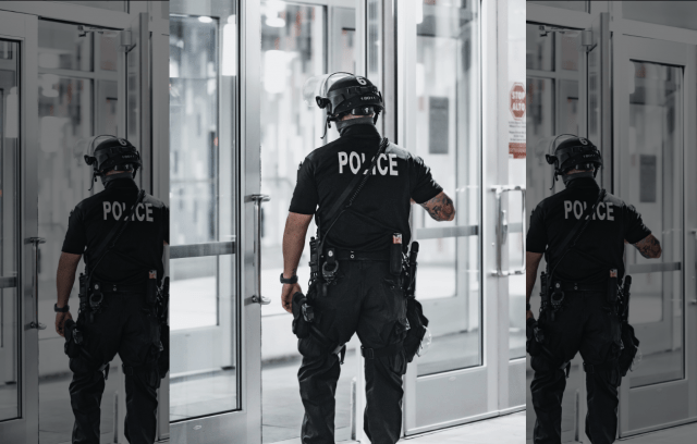 American cop
