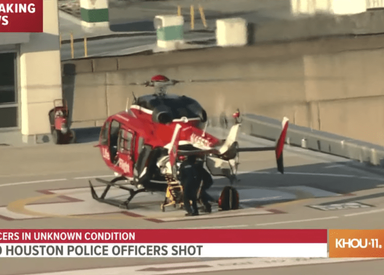 two Houston officers