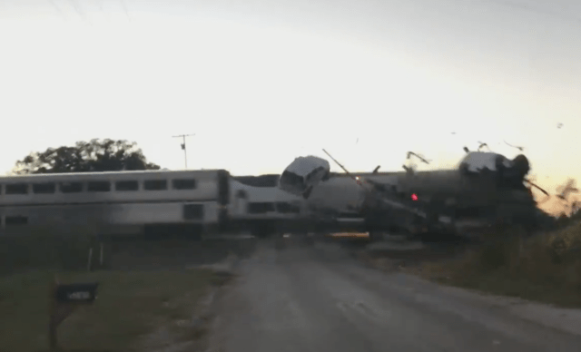 Amtrak train
