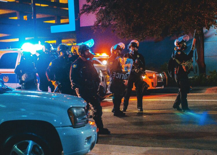 police taking the blame