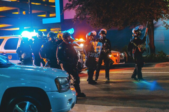 police taking the blame