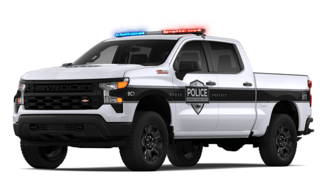 Silverado Police Pursuit Vehicle