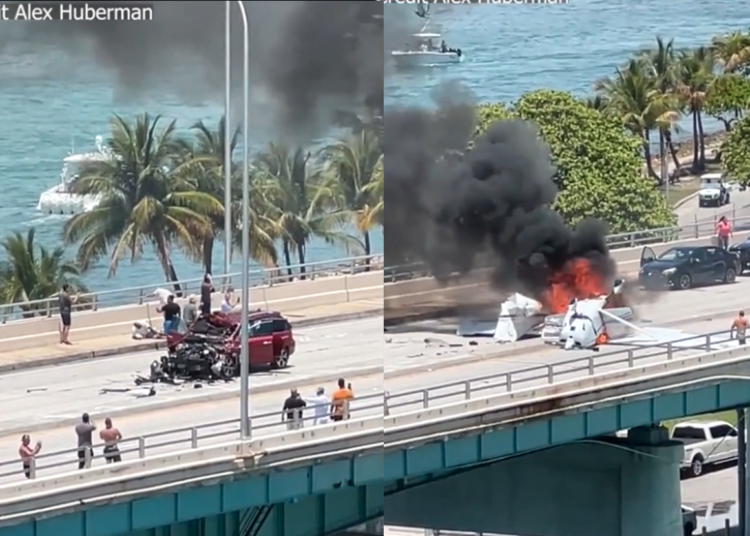 plane crashes