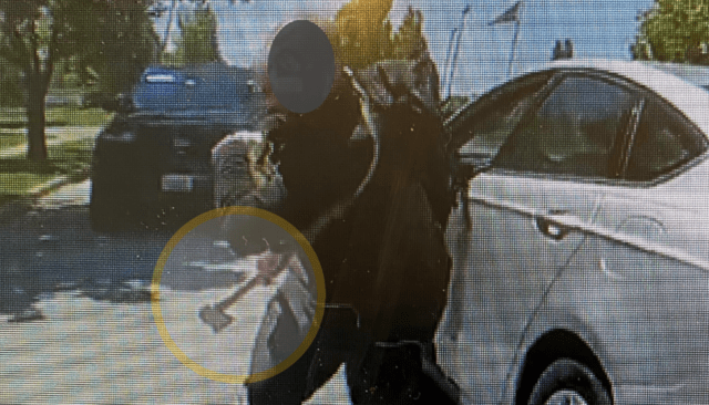 hatchet-wielding