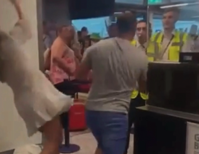 furious airline passenger