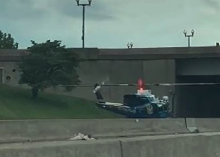 police helicopter